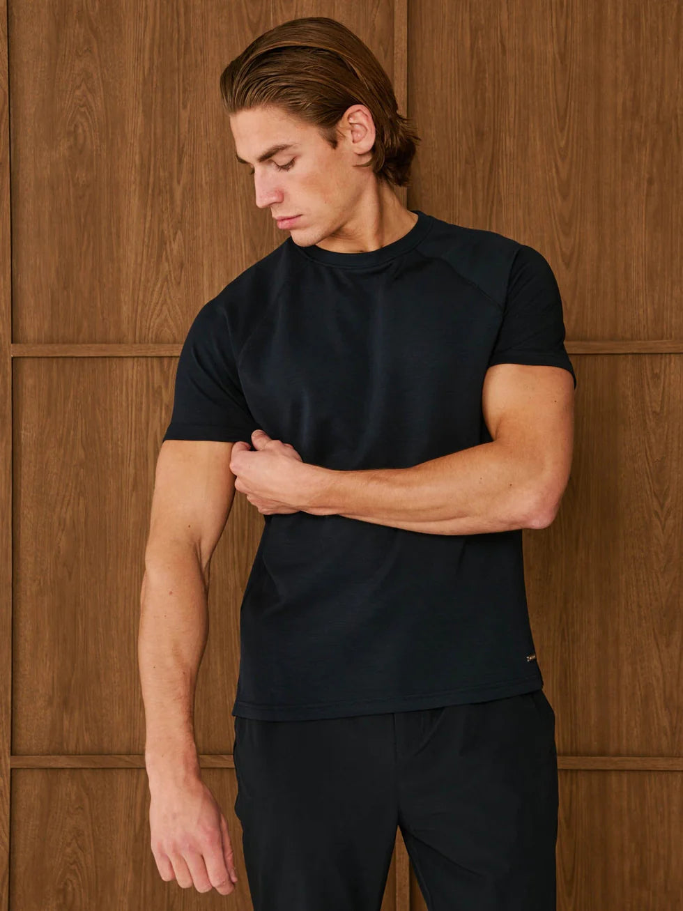 Men's Belier Navy Luxe Essential T Shirt