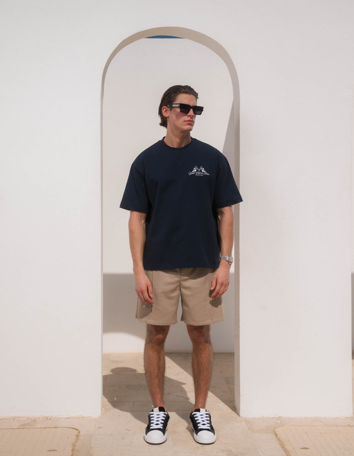 Men's Belier Navy Yacht Club T Shirt