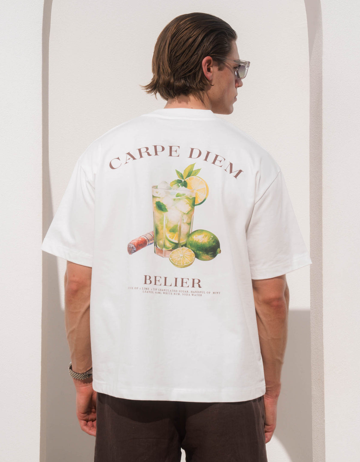Men's Belier Off White Mojito T Shirt — view 2