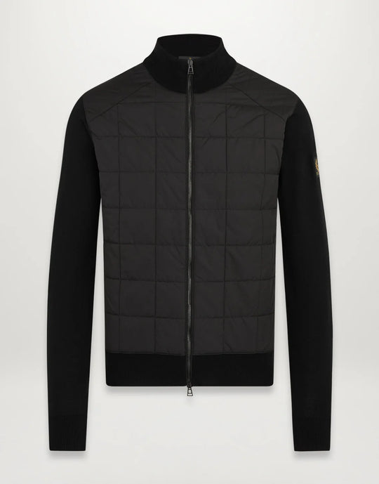 Men's Belstaff Black Kelbrook Zip Cardigan