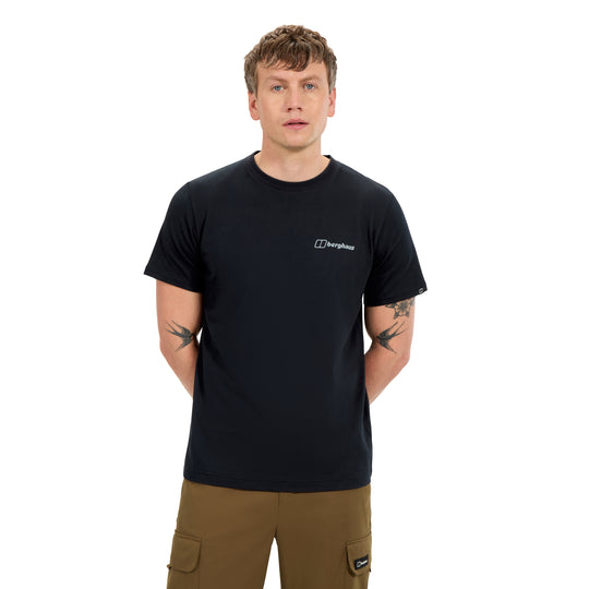 Men's Berghaus Black Coordinates T Shirt