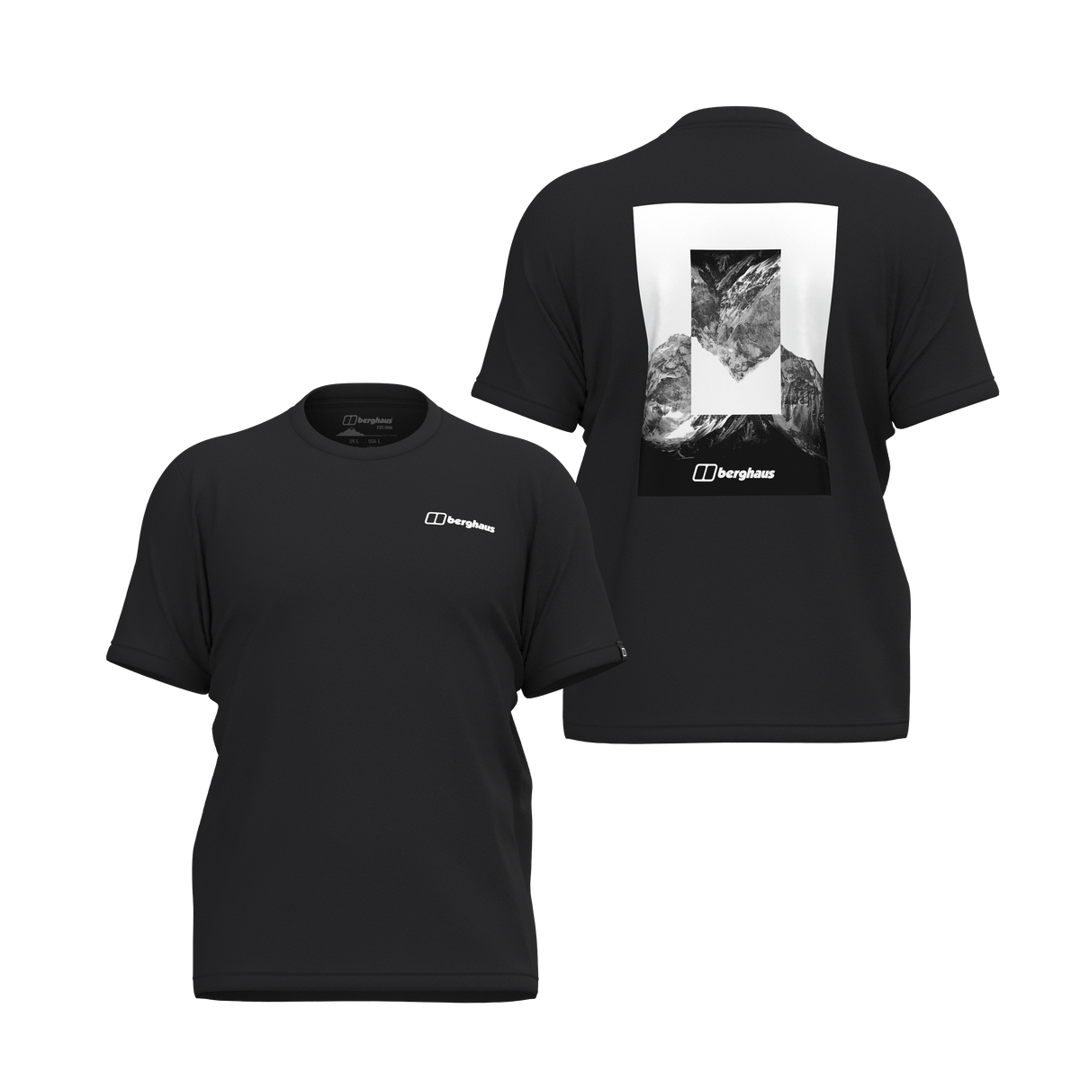 Men's Berghaus Black Subsection Essential T Shirt — view 2