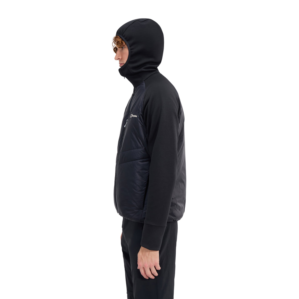 Men's Berghaus Black Trawden Hybrid Jacket — view 3