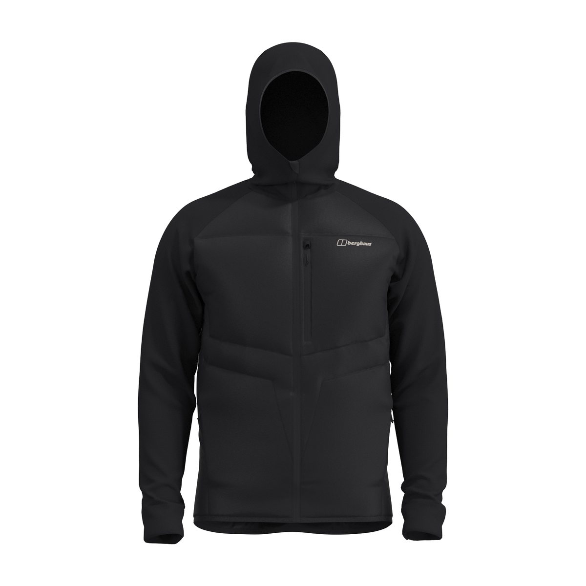 Men's Berghaus Black Trawden Hybrid Jacket — view 2