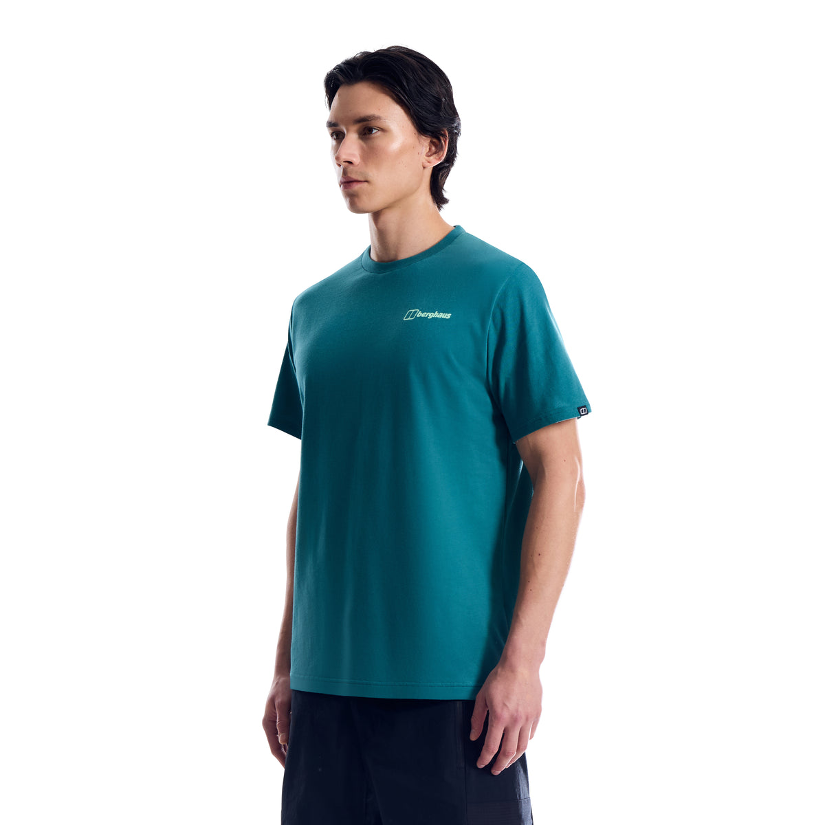 Men's Berghaus Blue Geo-Mountaintry Essential T Shirt — view 3