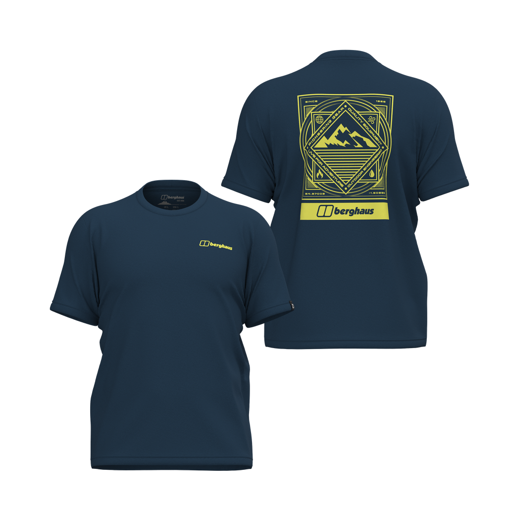 Men's Berghaus Blue Mountain Matrix Essential T Shirt — view 2