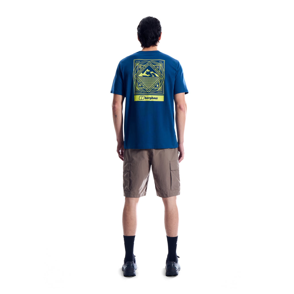 Men's Berghaus Blue Mountain Matrix Essential T Shirt — view 4