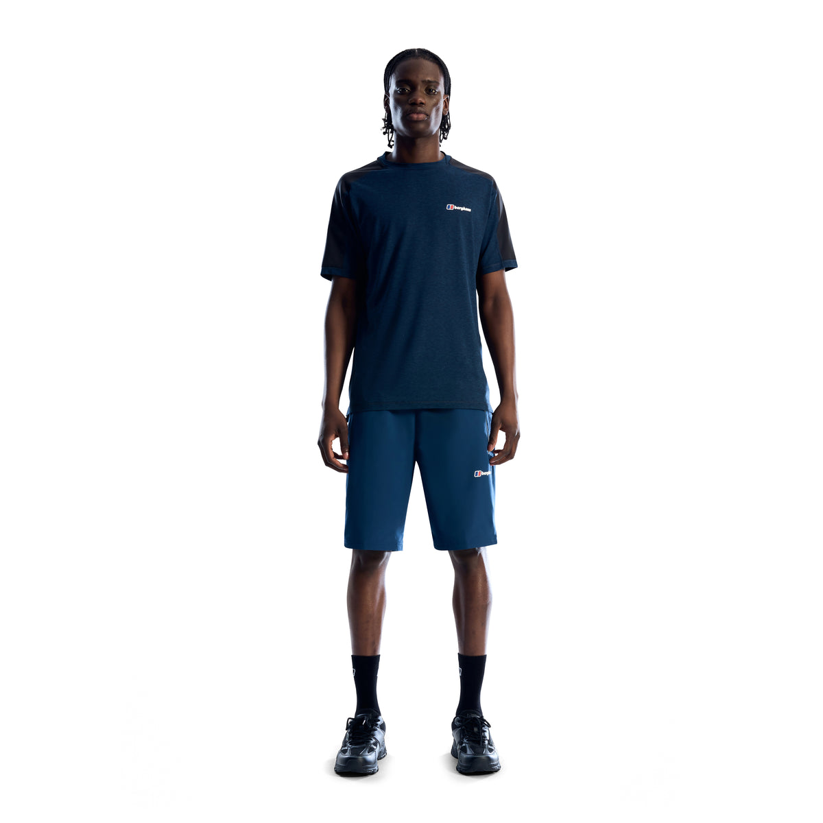 Men's Berghaus Dark Blue Farndale Tech T Shirt — view 6