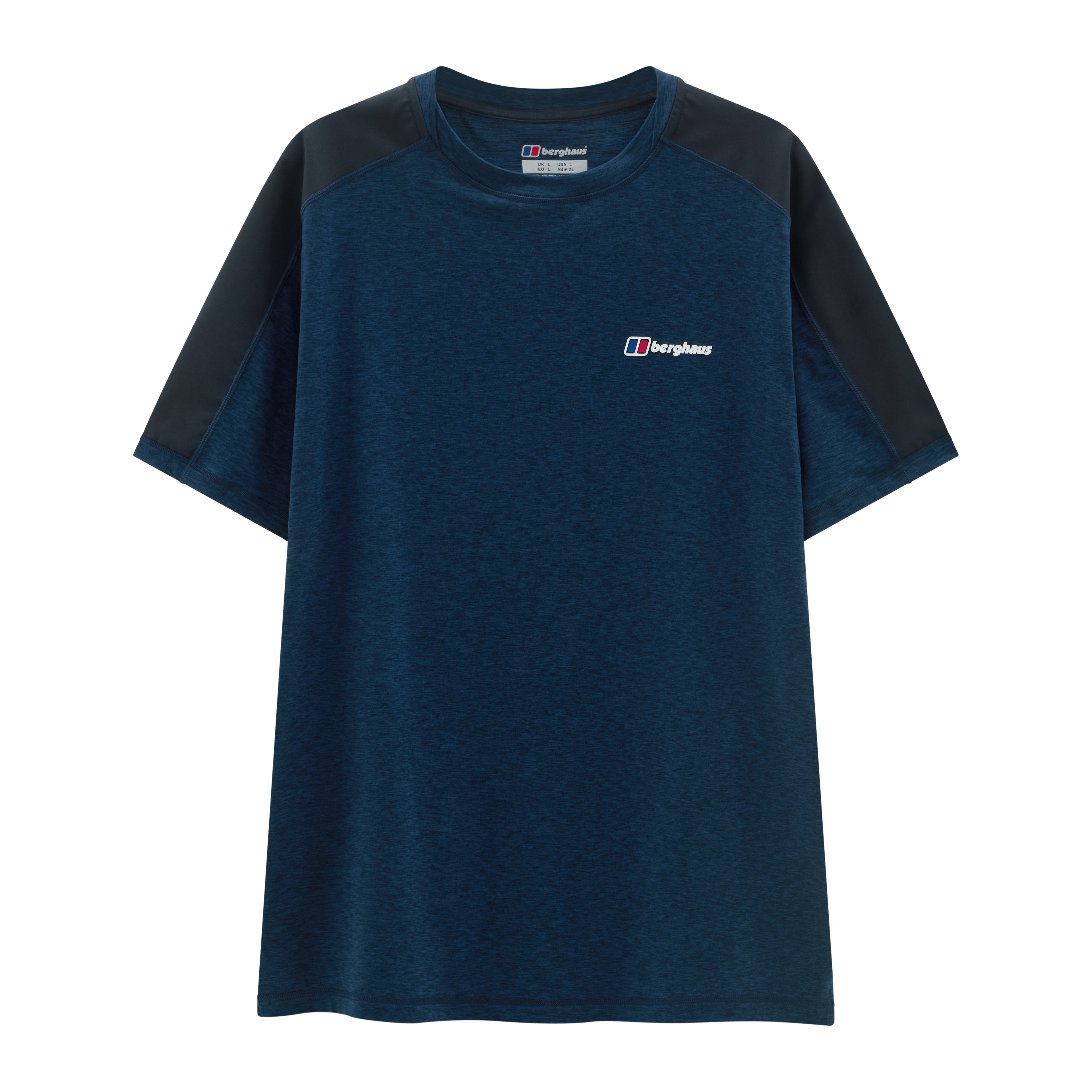 Men's Berghaus Dark Blue Farndale Tech T Shirt — view 2