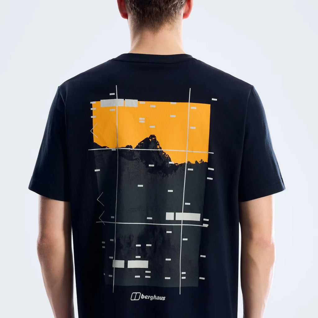 Men's Berghaus Staticscape Essential Tee in Black