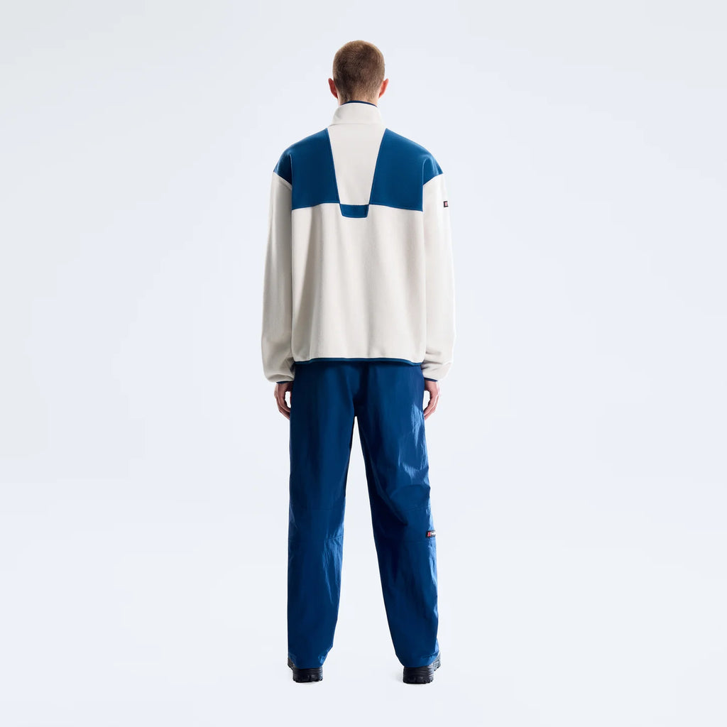 Men's Berghaus Trango Mountain Fleece in White/Dark Blue