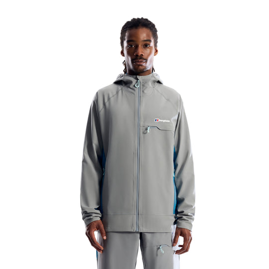 Men's Berghaus Wavertree Hooded Jacket in Grey