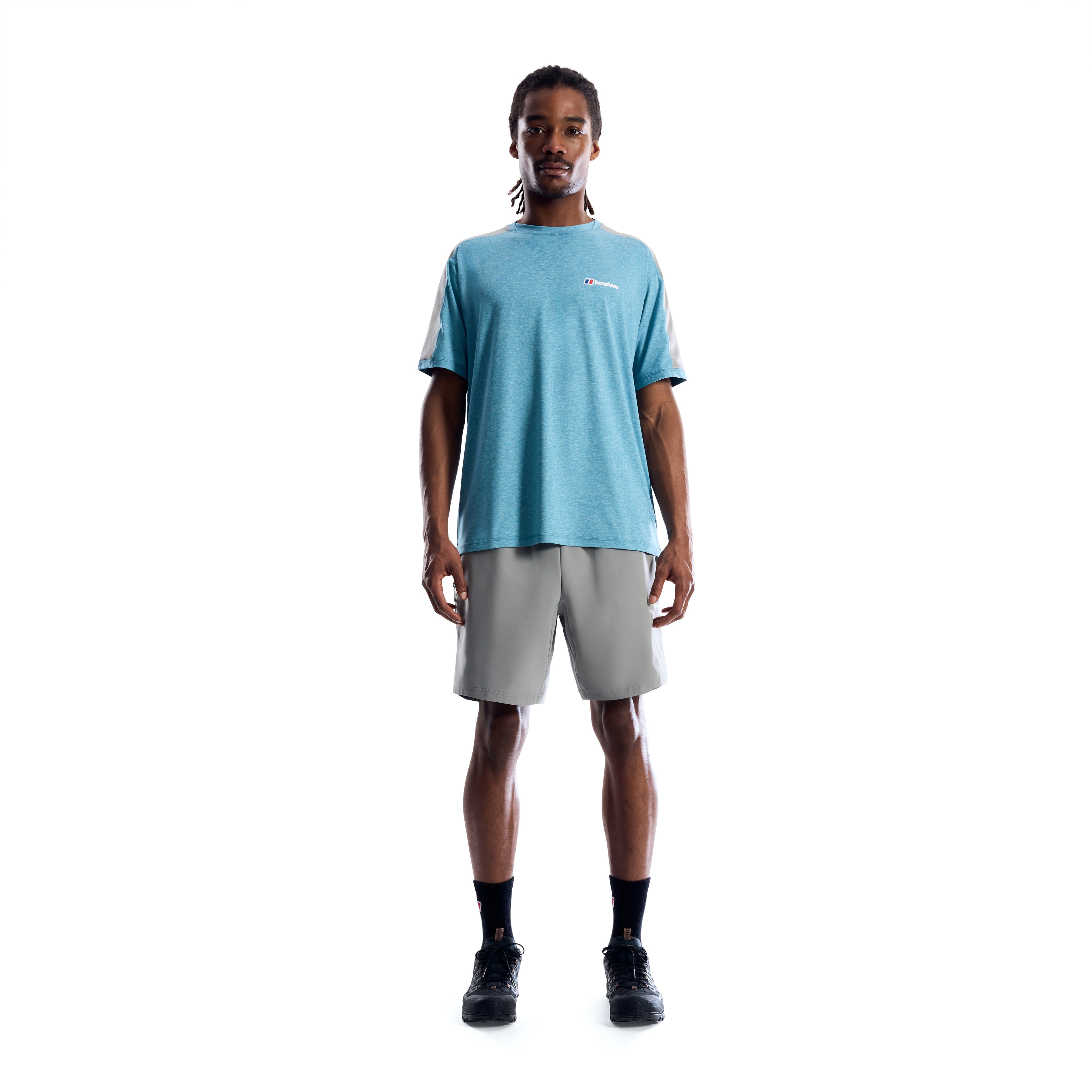 Men's Berghaus Farndale Tech Tee Genetic Blue Polar — view 4