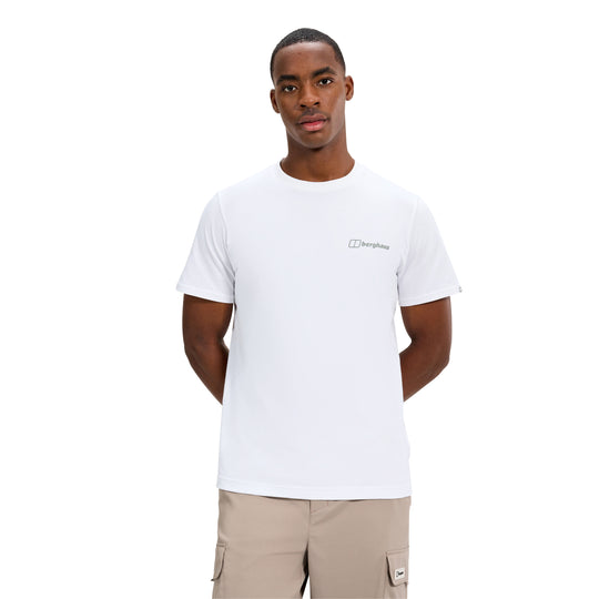 Men's Berghaus White Coordinates T Shirt