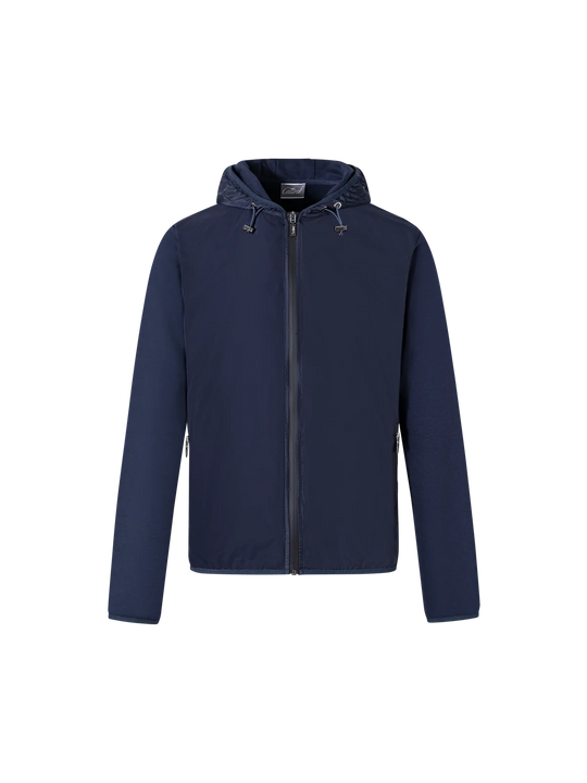 Men's Catini Trentino Tech Hoodie Jacket in Navy