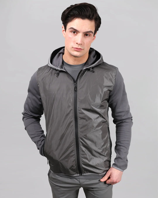Men's Catini Trentino Tech Jacket in Dark Grey