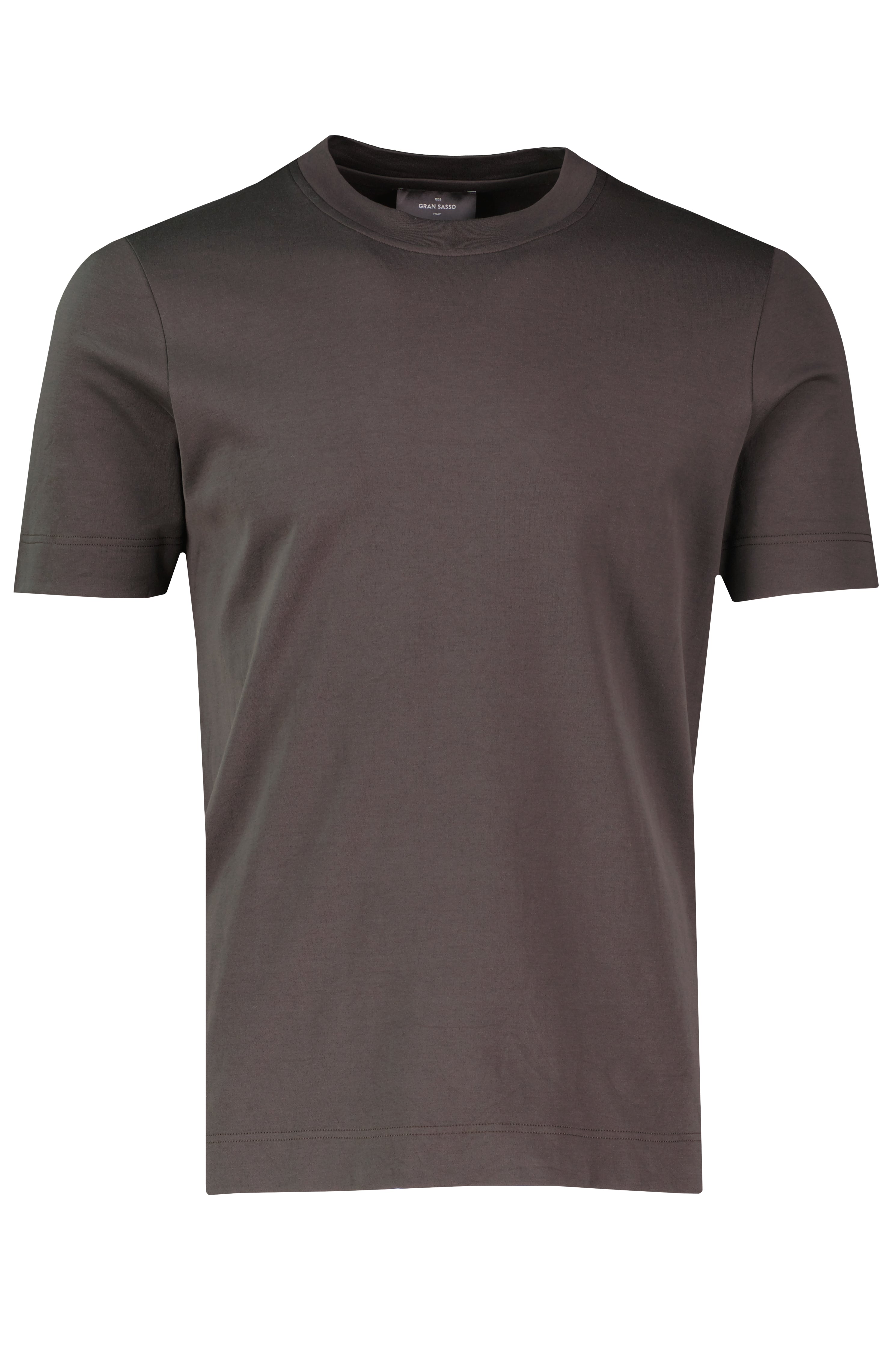 Men's Gran Sasso Brown Interlock T-Shirt