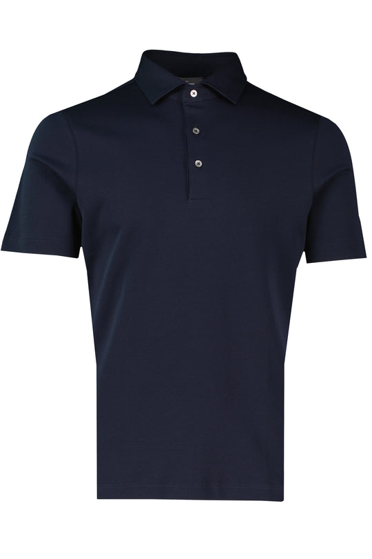 Men's Gran Sasso Navy Polo