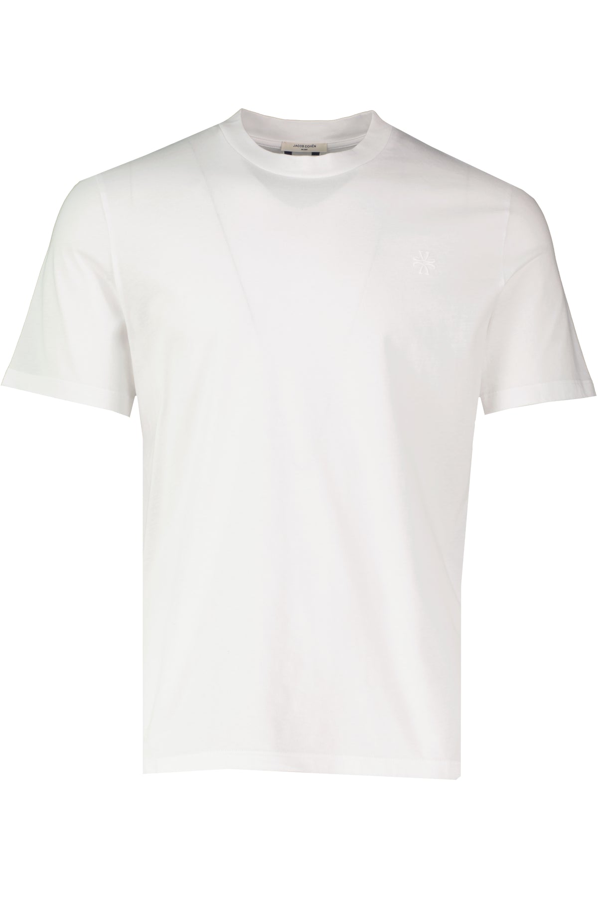 Men's Jacob Cohen Crew Neck T-Shirt M4530 in Optical White