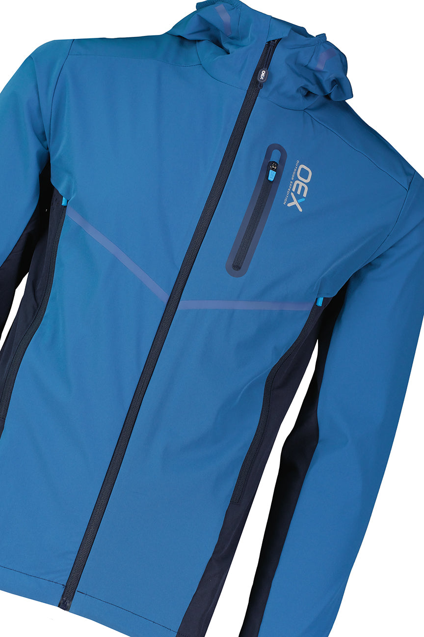 Men's OEX Aspect Dark Blue Navy Tracksuit Jacket — view 3