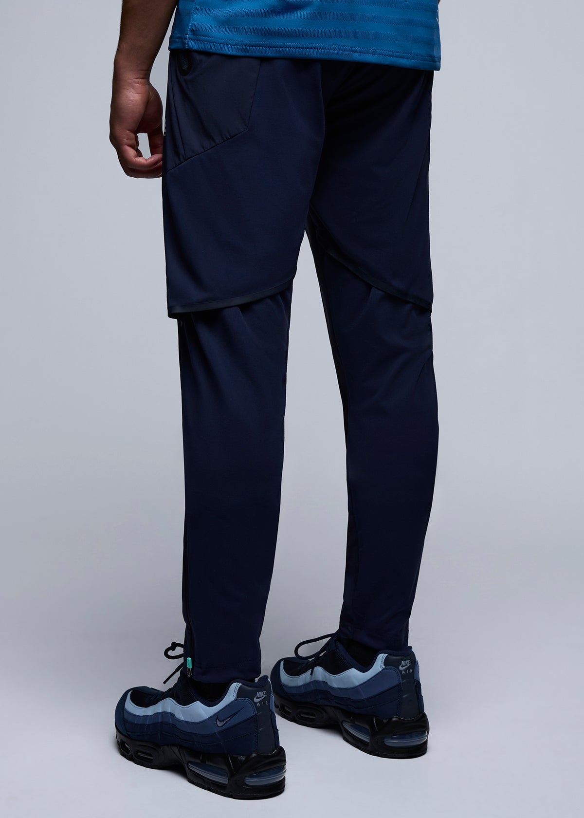 Men's OEX Dark Blue Navy Pental Tracksuit Pant — view 3