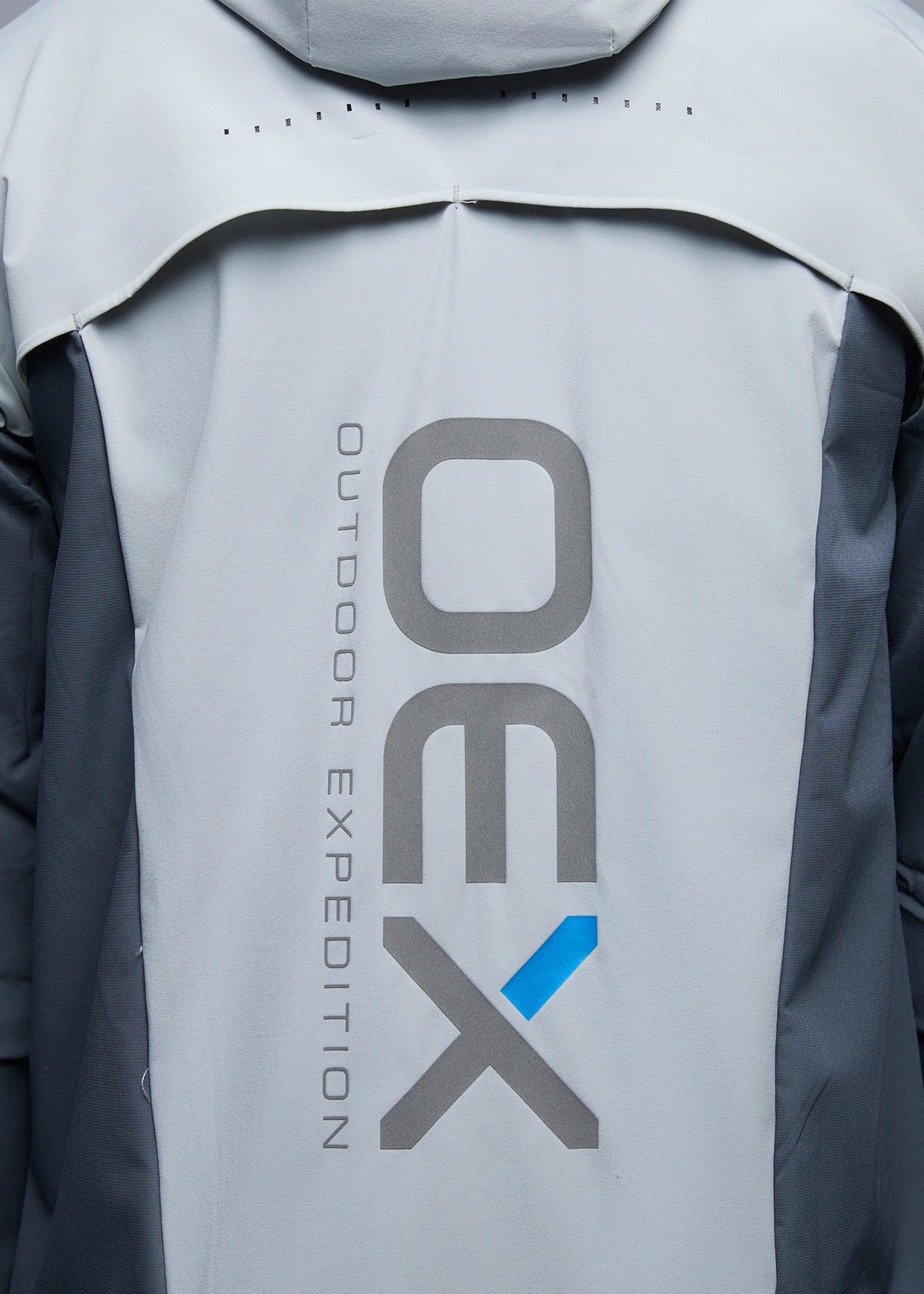 Men's OEX Light Grey Aspect Tracksuit Jacket — view 3