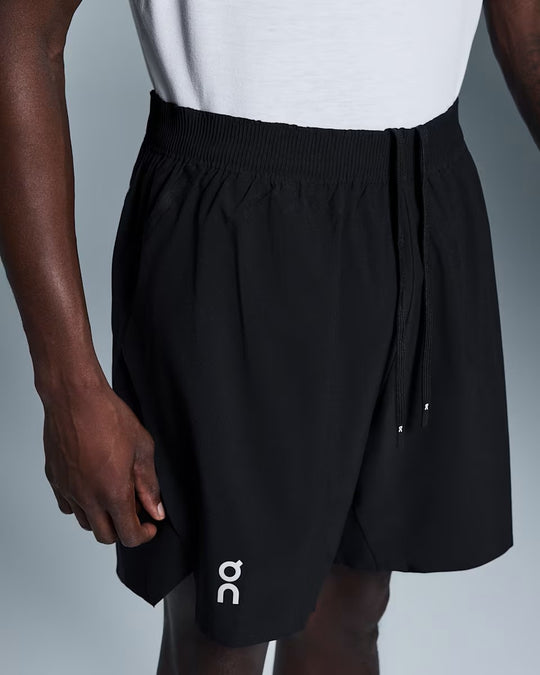 Men's On Running Black 7 Core Shorts