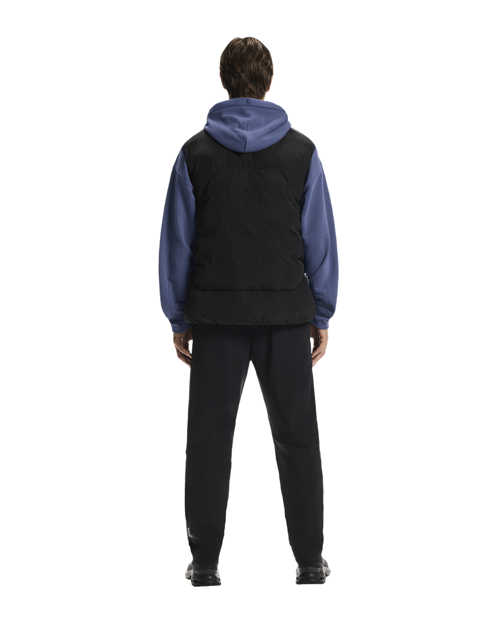 Men's On Running Black All Day Puffer Vest — view 7