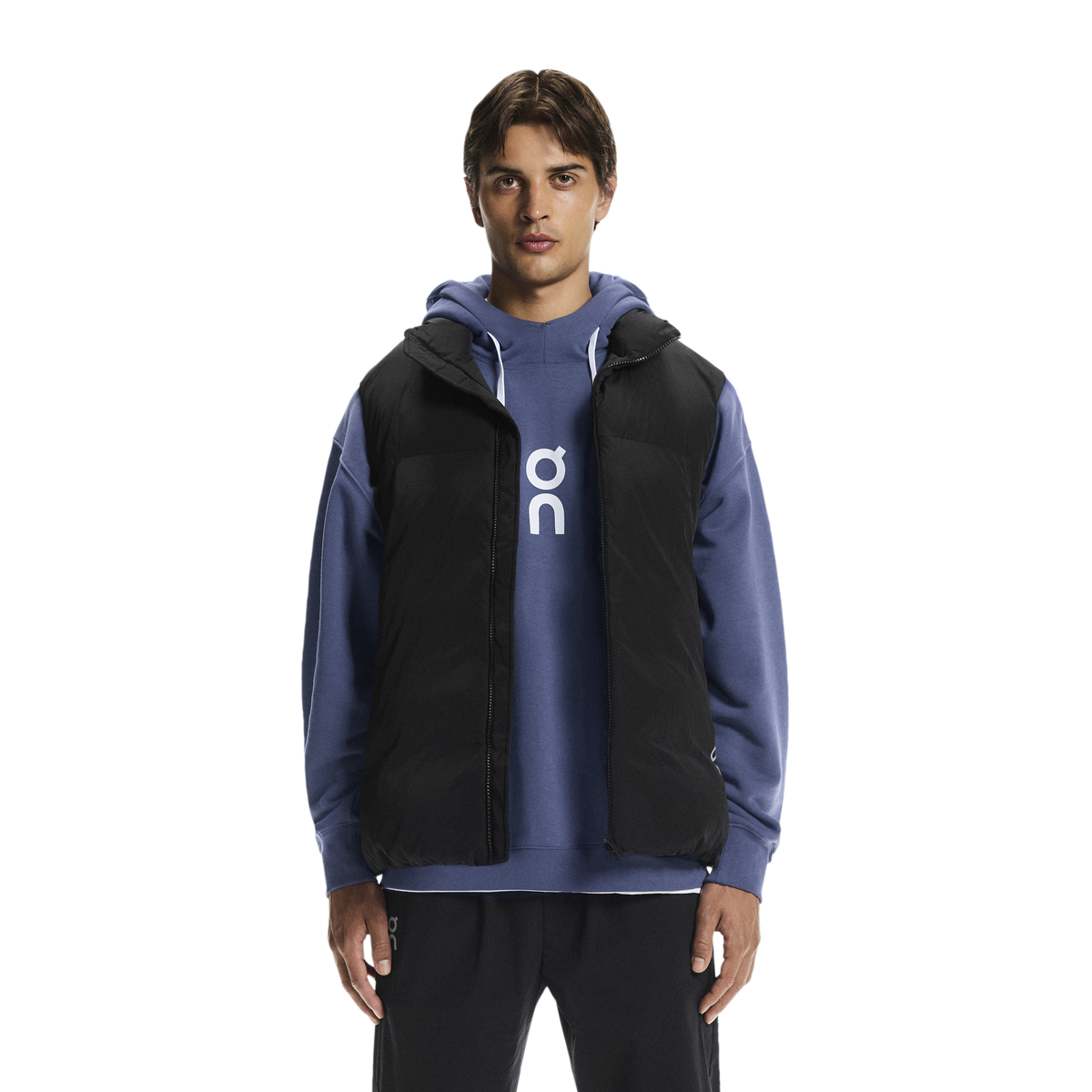 Men's On Running Black All Day Puffer Vest