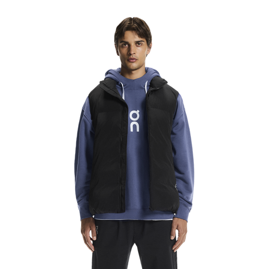 Men's On Running Black All Day Puffer Vest