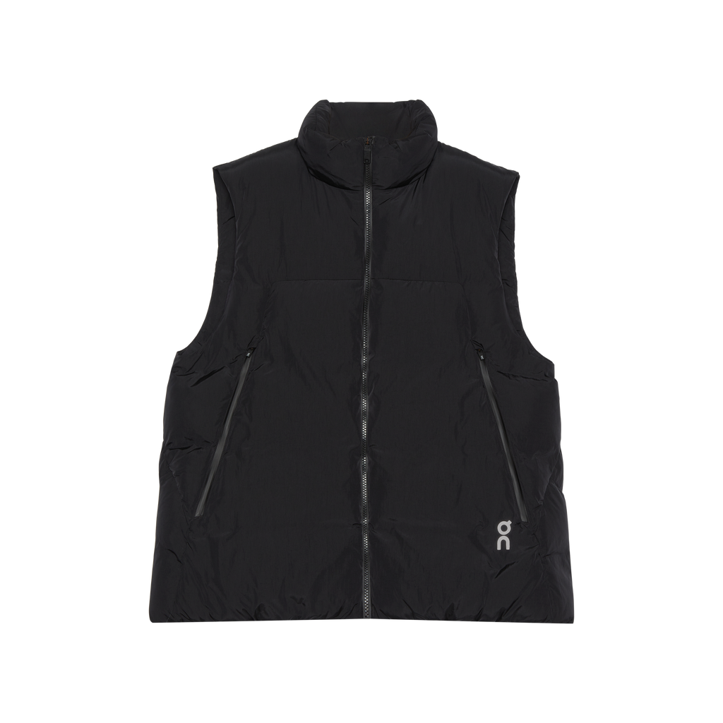 Men's On Running Black All Day Puffer Vest — view 8