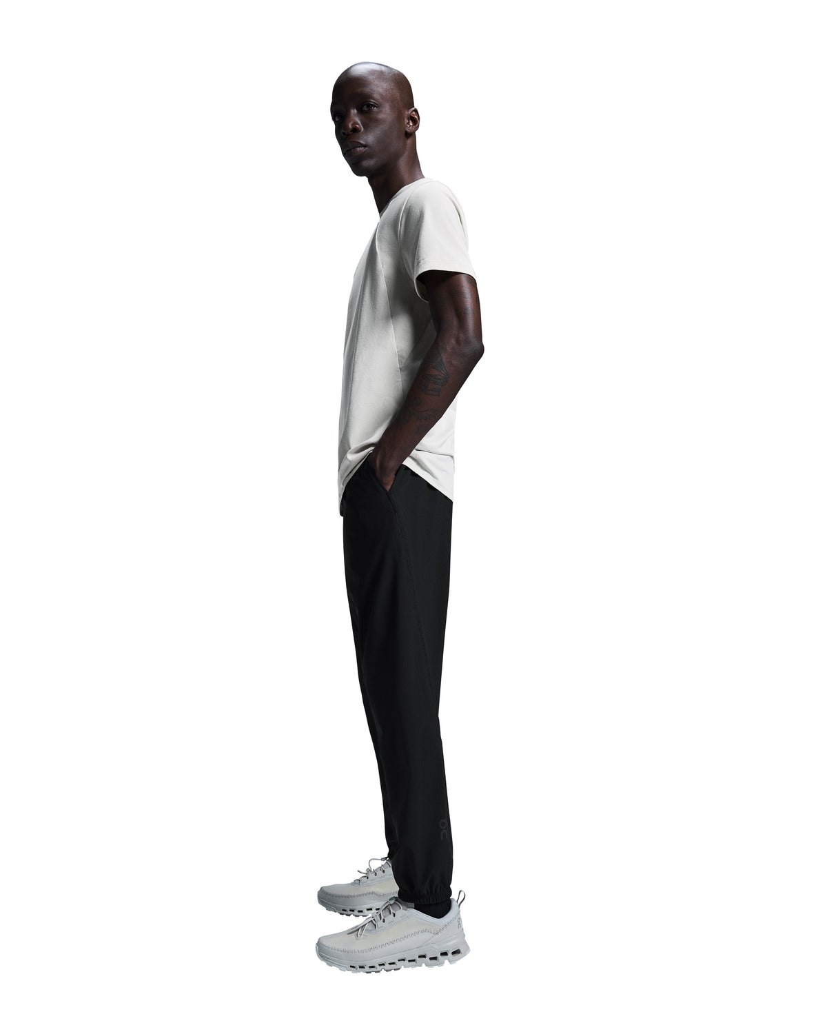 Men's On Running Black Focus Pants — view 4