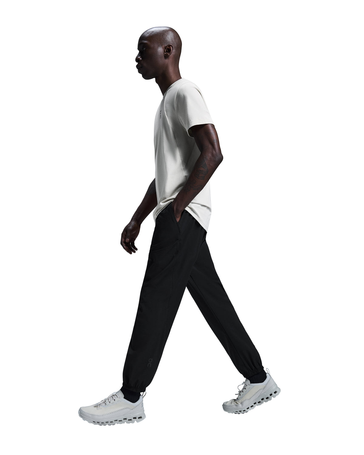 Men's On Running Black Focus Pants — view 3