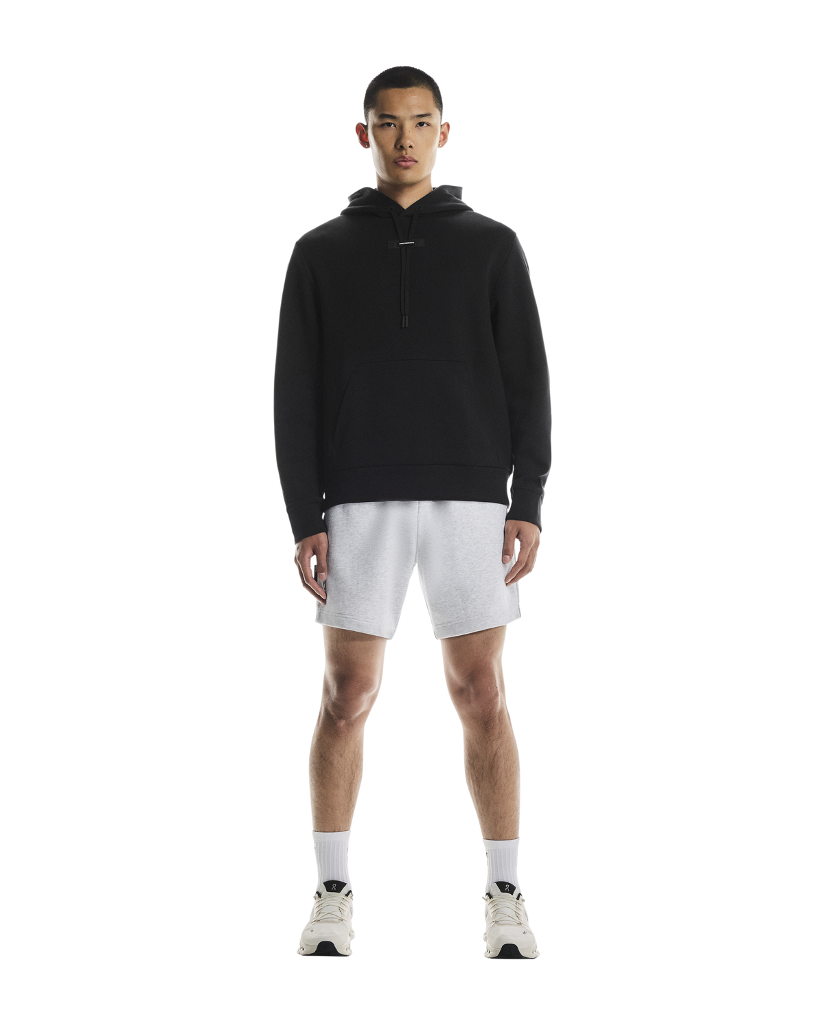 Men's On Running Black Focus Tech Hoodie — view 3