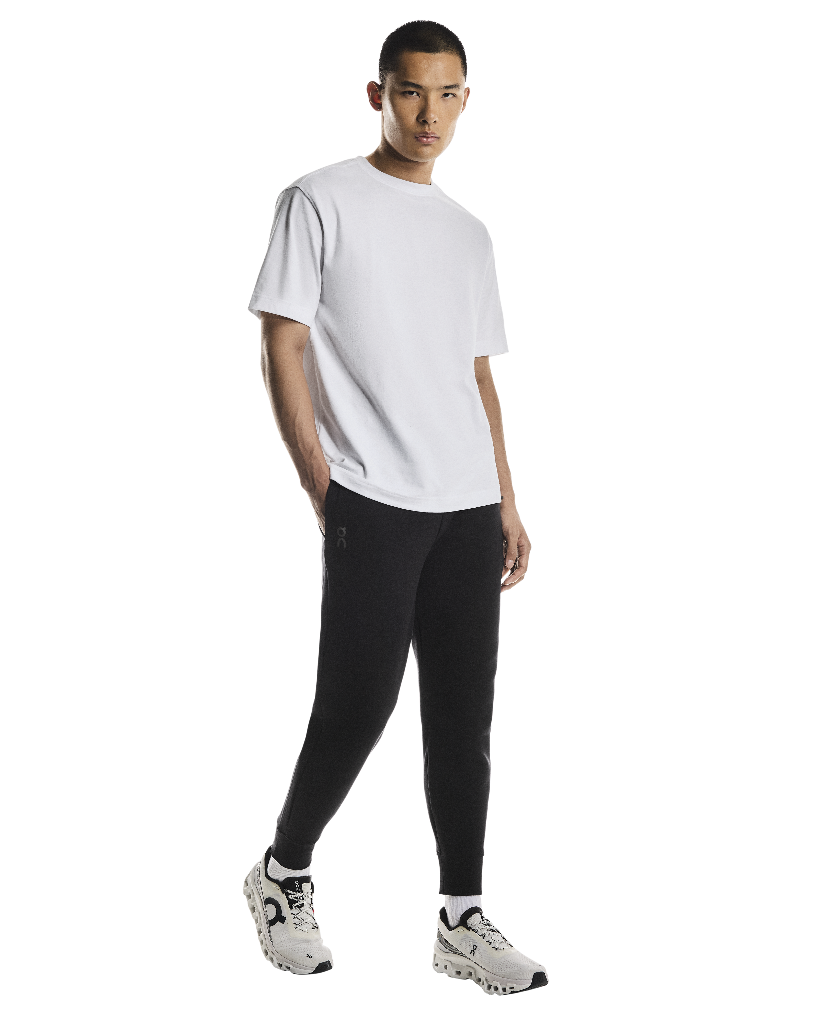 Men's On Running Black Focus Tech Sweatpants