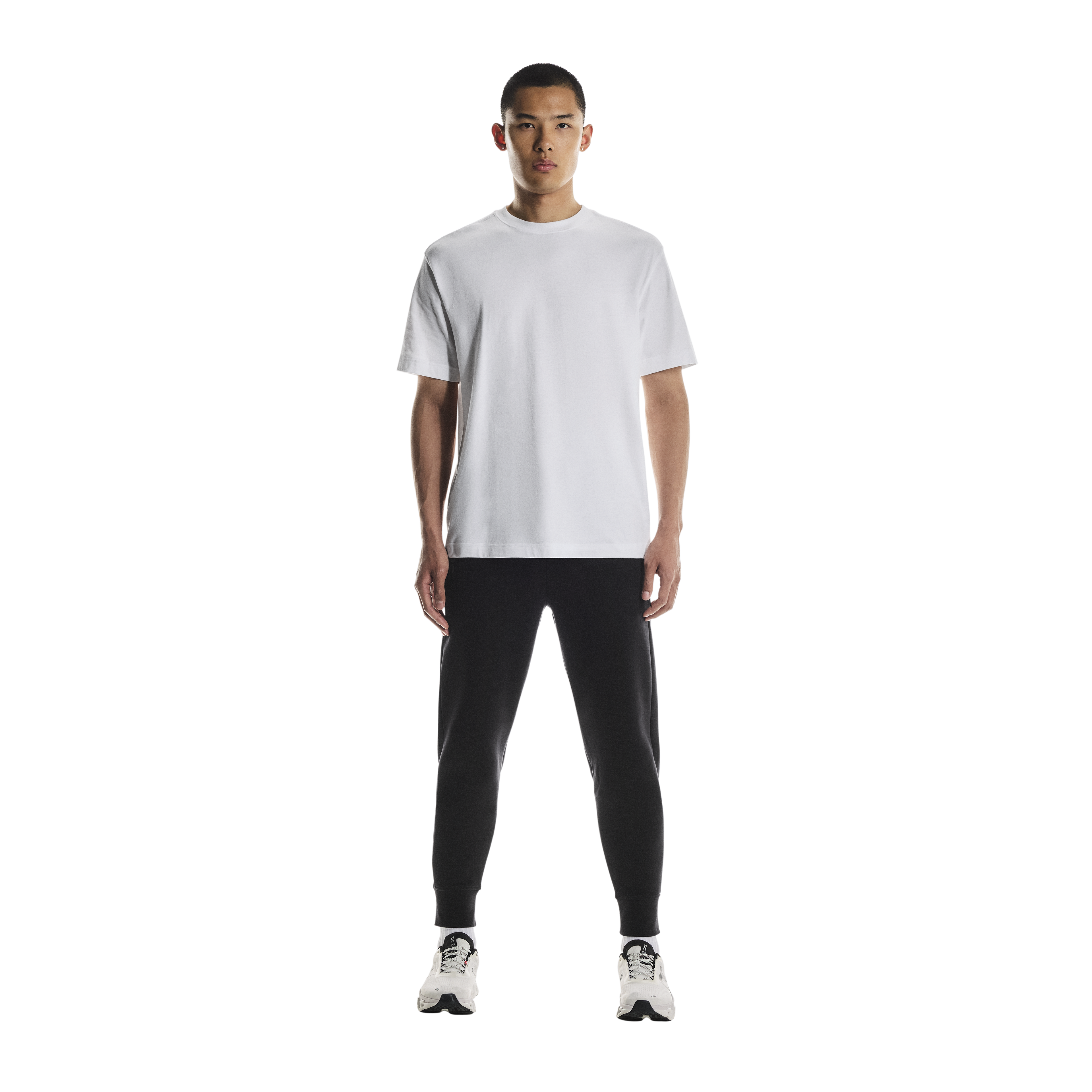 Men's On Running Black Focus Tech Sweatpants — view 7