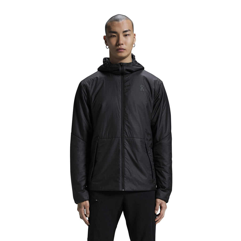 Men's On Running Black Trek Insulated Jacket — view 2