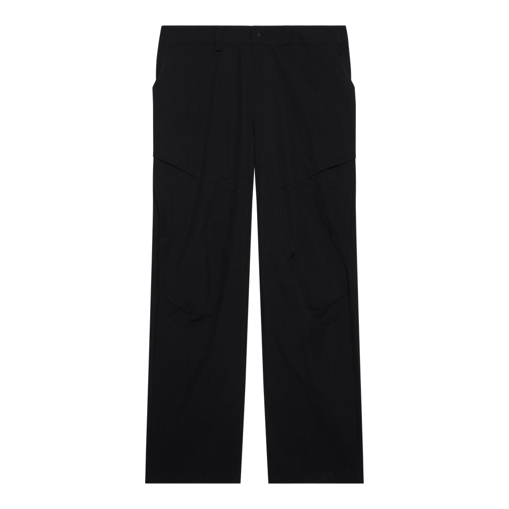 Men's On Running Black Water Resistant Trek Pants — view 3