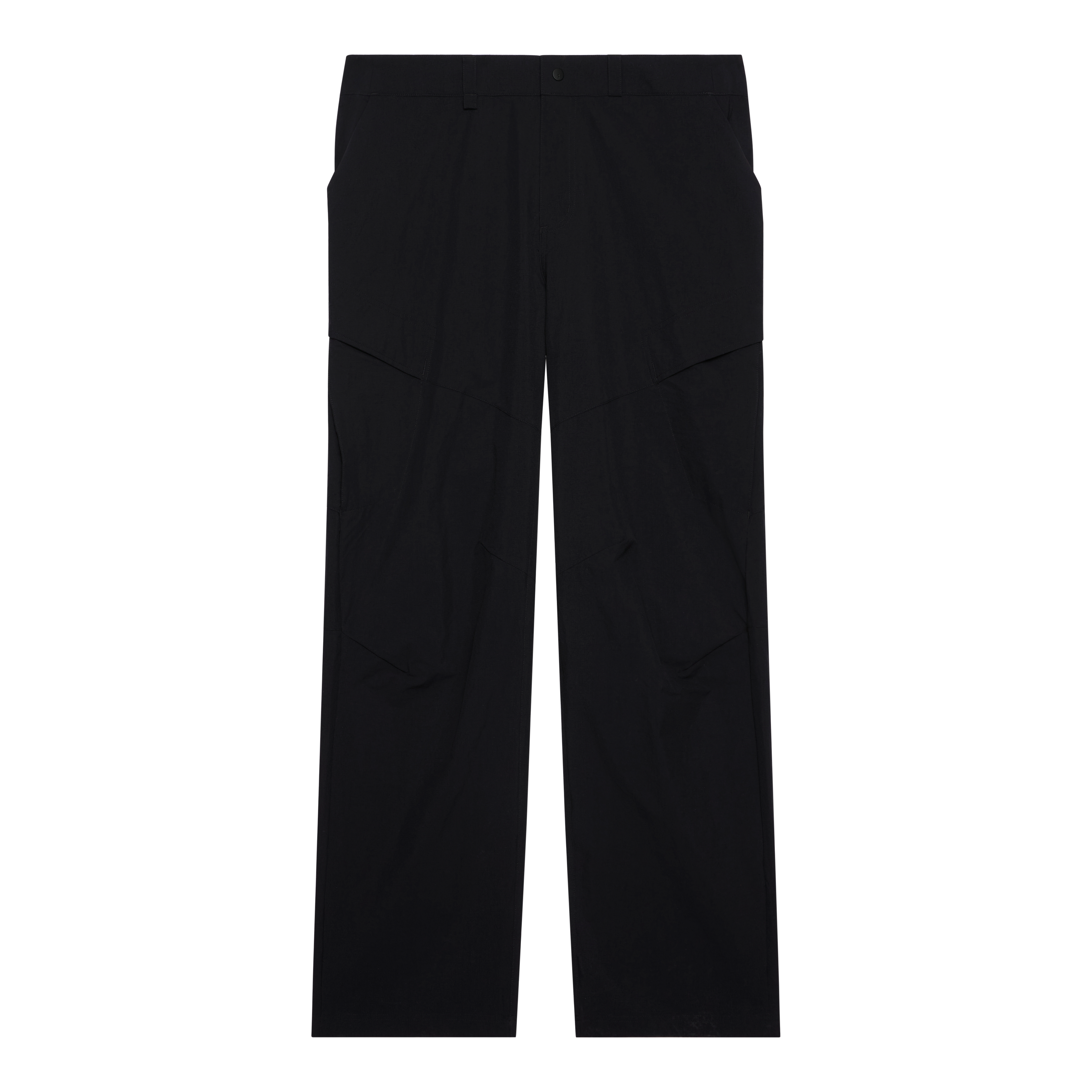 Men's On Running Black Water Resistant Trek Pants — view 3