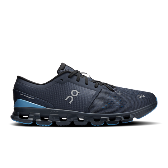 Men's On Running Cloud X 4 Navy Gourami Trainers