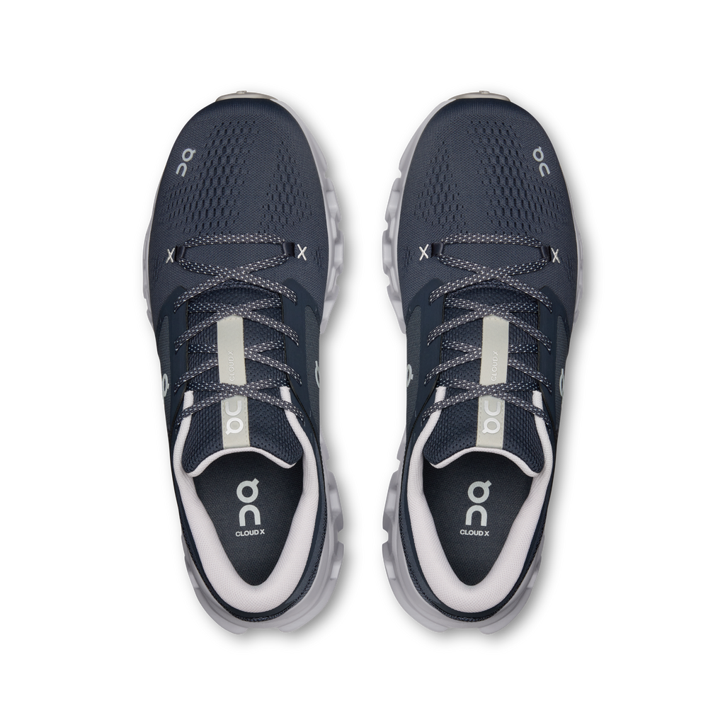 Men's On Running Cloud X 5 Navy | Glacier — view 3