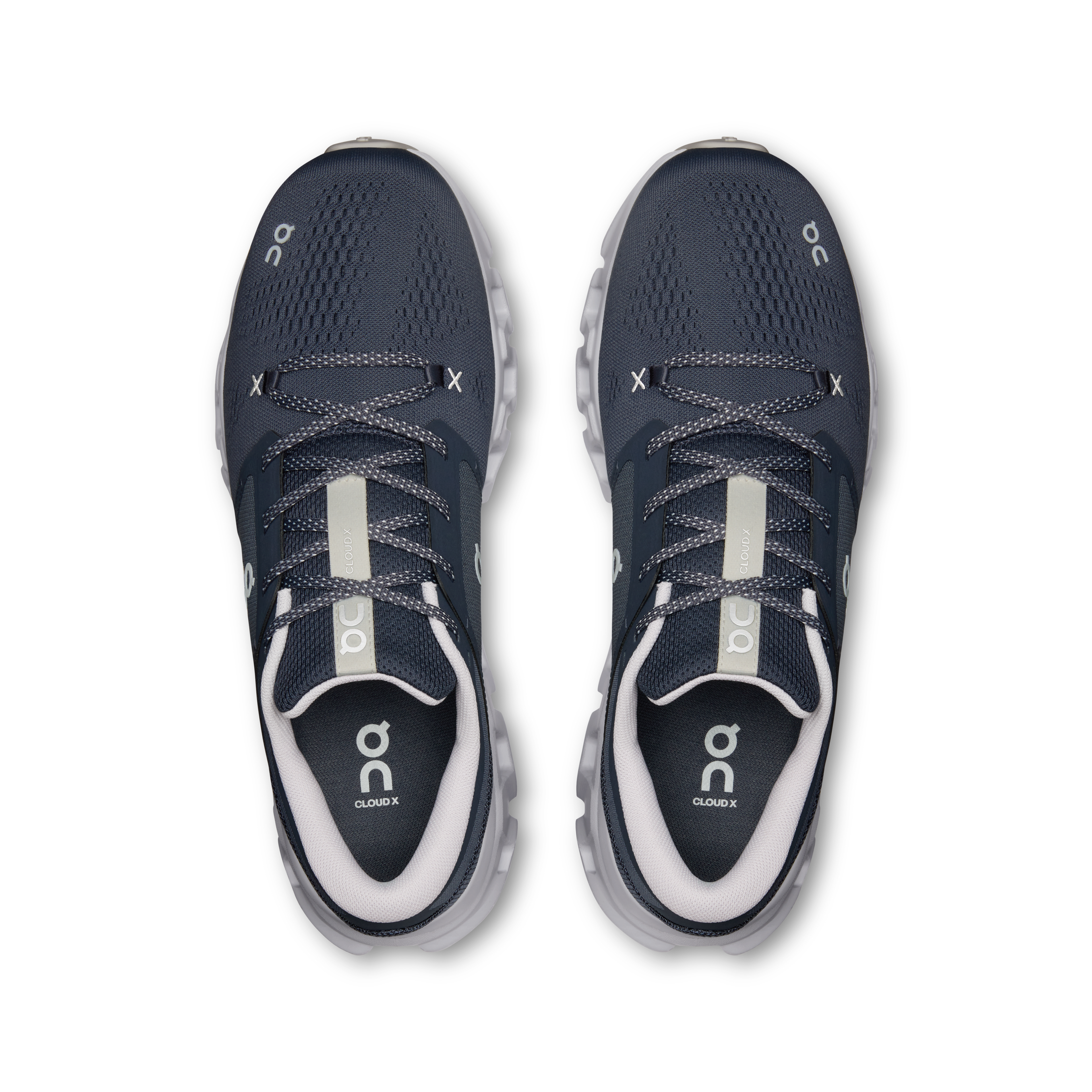 Men's On Running Cloud X 5 Navy | Glacier — view 3