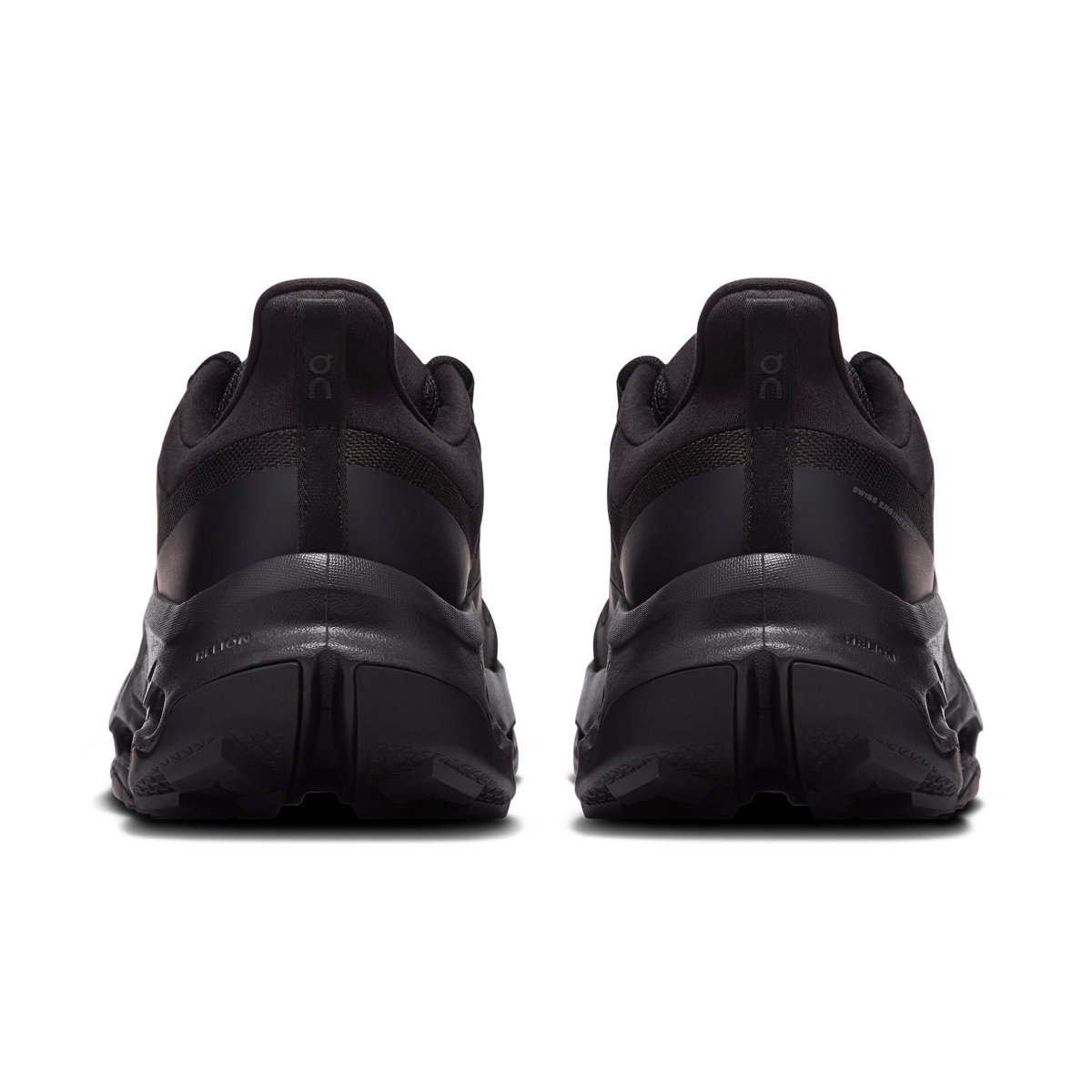 Men's On Running Cloudhorizon 2 Waterproof Black Black Trainers — view 3
