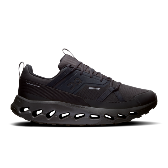 Men's On Running Cloudhorizon Waterproof Black/Black Trainers