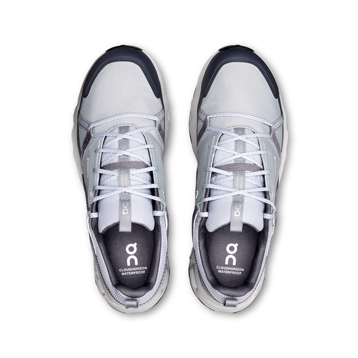 Men's On Running Cloudhorizon Waterproof Glacier Alloy Trainers — view 4