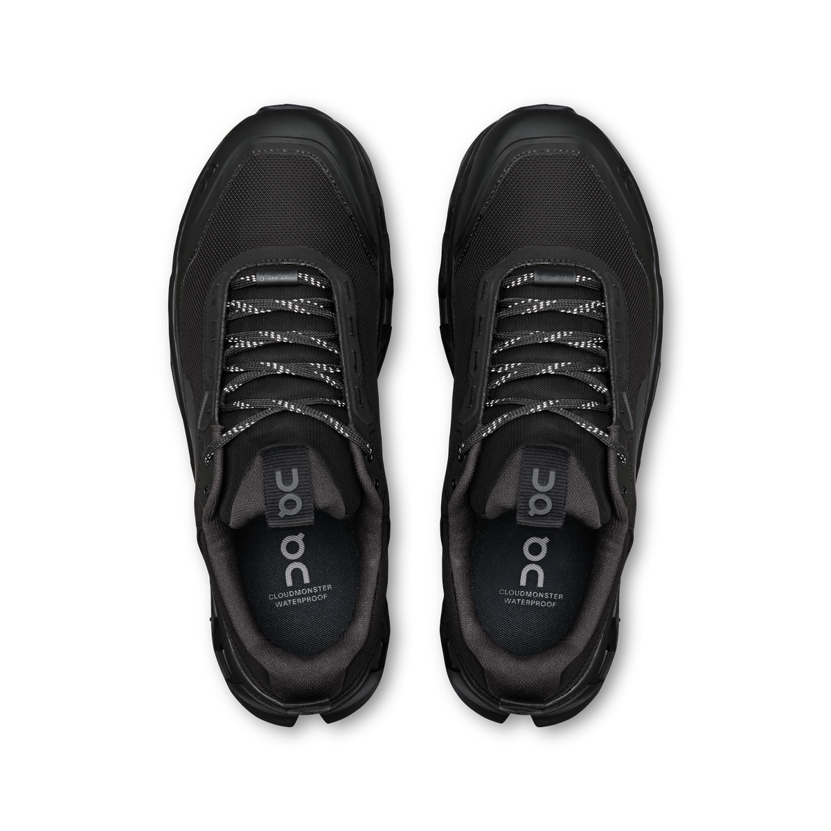 Men's On Running Cloudmonster 1 WP Black | Black — view 4