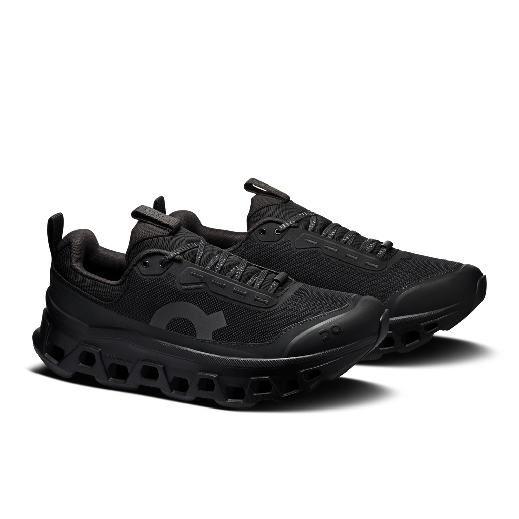 Men's On Running Cloudmonster 1 WP Black | Black — view 2