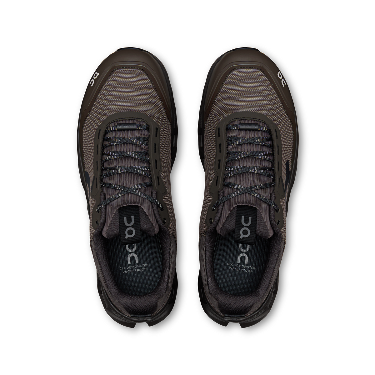 Men's On Running Cloudmonster 1 WP Espresso | Sable — view 4