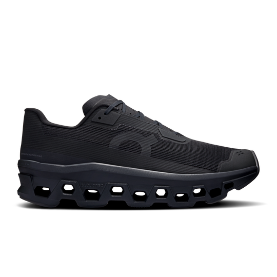 Men's On Running Cloudmonster Void Black Black Trainers