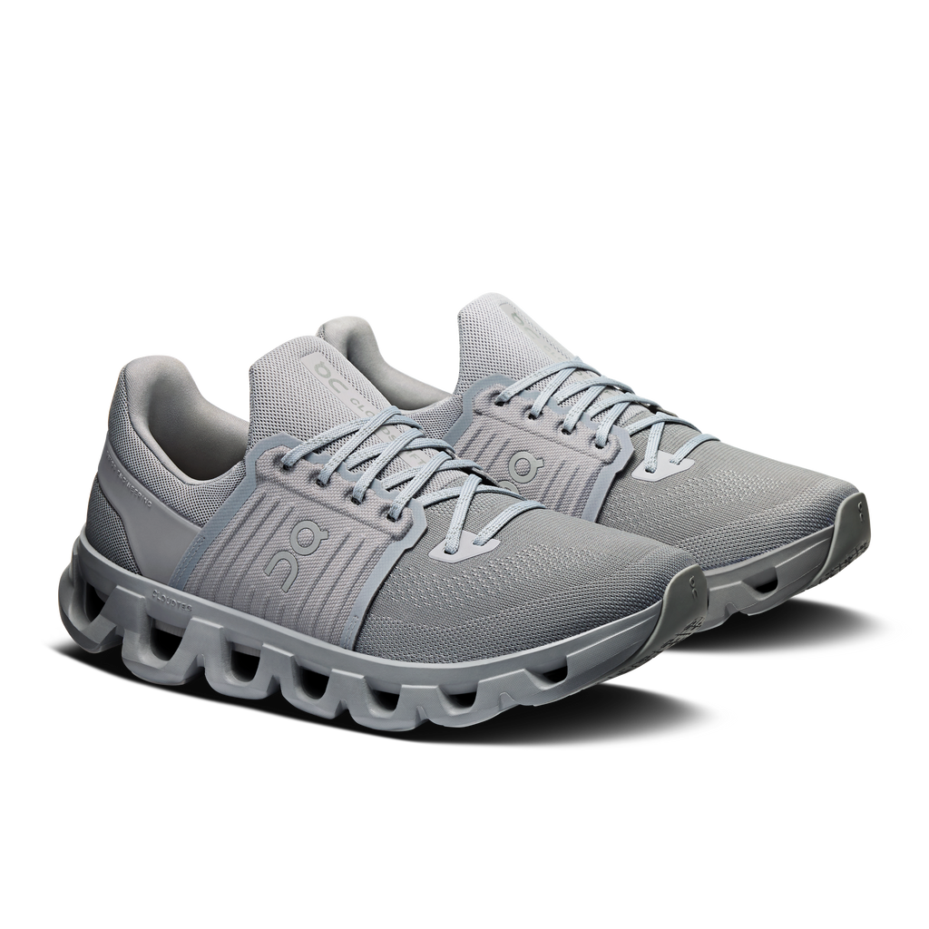 Men's On Running Cloudswift 4 AD Alloy Frost Trainers — view 2